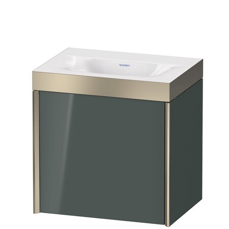 Xviu C-Bonded Wall-Mounted Vanity Dolomiti Gray High Gloss